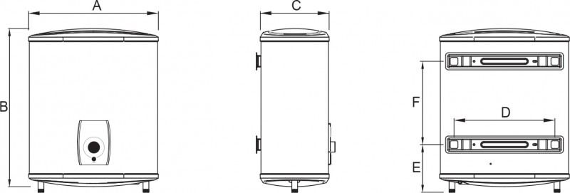 Elektrický bojler QFE 50 FLAT - Image 8